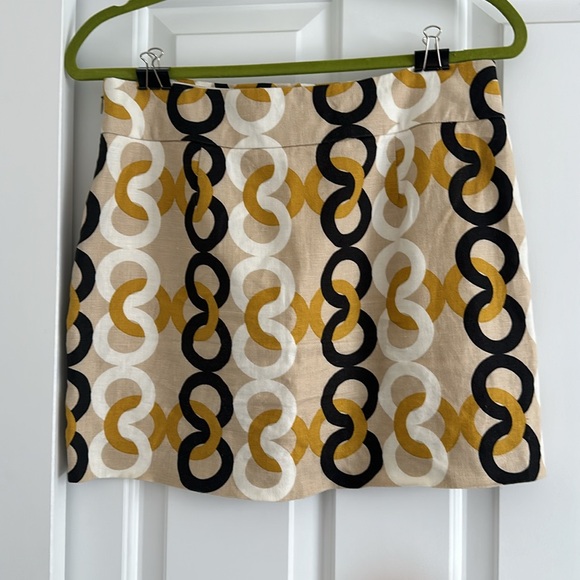 J Crew Linen Mini Skirt Size 4 - Picture 2 of 5